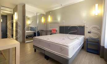 Imagem 5: Flat mobiliado disponível para venda com 35m², 01 dormitório e 01 vaga