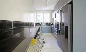 Imagem 6: Apartamento para locação com cozinha equipada, varanda com churrasqueira e lazer