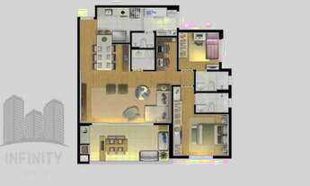 Imagem 2: Apartamento com 3 quartos, 104m², à venda em São Paulo, Morumbi