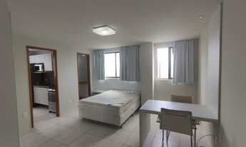 Imagem 3: Flat para aluguel possui 30 metros quadrados com 1 quarto em Boa Viagem - Recife - PE