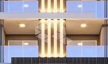 Imagem: Apartamento na planta com sacada, churrasqueira