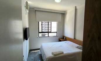 Imagem 4: Aluguel de flat mobiliado com vista mar