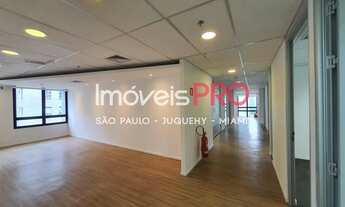 Imagem 2: Laje comercial disponível para locação: 374m² na Vila Olímpia com layout pronto pra uso!