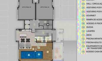 Imagem 6: Apartamentos de 3 dorms e 1 suíte, no Jd Paraíso. Piso, churrasqueira e vaga coberta