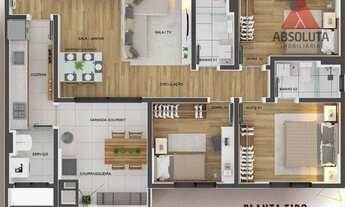 Imagem 4: Apartamento com 3 dormitórios à venda, 88 m² - Vila Frezzarin - Americana/SP