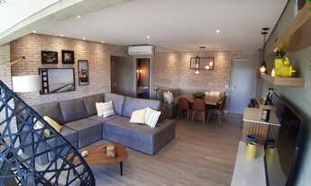 Imagem 2: Apartamento com Sacada Gourmet de 82 metros com 2 dormitórios 2 vagas em Alphaville Bar