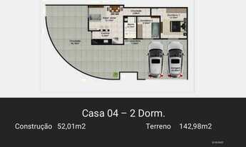 Imagem 1: Casa para venda possui 52 metros quadrados com 2 quartos em Jardim Morumbi - Indaiatuba