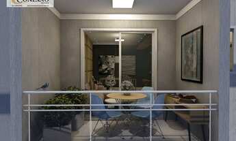 Imagem 4: Apartamento com 2 dormitórios à venda, 65 m² por R$ 357.516,67 - Parque Faber - São Carlos