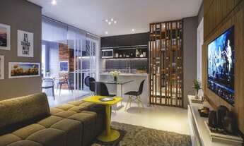 Imagem 6: 3 dorm. Com 1 suíte, Terraço gourmet, cozinha, área de serviço, banheiro (02 vagas de gara