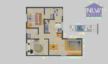 Imagem: Apartamento com 2 dormitórios à venda