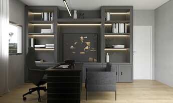 Imagem 6: Suntuosa e pronta para seu toque final! Casa com 495 metros quadrados e 5 quartos (3 suíte