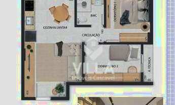 Imagem: Apartamento com 2 dormitórios à venda