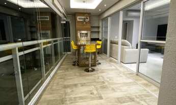 Imagem 2: Apartamento a venda tem 124 m², 3 suítes, 3 vagas, ar condicionado e varanda gourmet