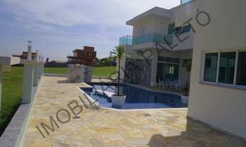 Imagem 2: REF 2562 Sobrado 4 suítes em condomínio fechado, frente ao asfalto, próximo ao clube