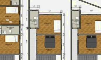 Imagem 2: Casa não geminada para venda tem 90 metros quadrados com 2 quartos. Execelente padrão