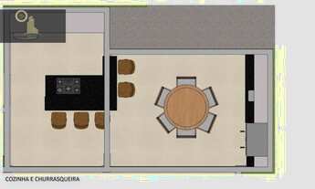 Imagem 7: Casa com 3 dormitórios à venda, 232 m² por R$ 1.500.000,00 - Condomínio Recanto dos Paturi