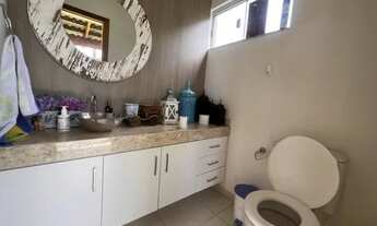 Imagem 7: Casa a venda em condomínio 3 quartos sendo uma suíte Lavabo, piscina, área Goum