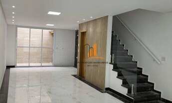 Imagem 3: Sobrado novo com 3 dormitórios sendo 3 suítes e espaço gourmet à venda, 120 m² por R$ 860