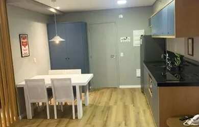 Imagem 6: LINDO FLAT COM ACABAMENTO MODERNO MOBILIADO E EQUIPADO NO LINEA