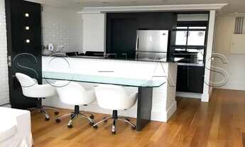 Imagem 2: Apartamento mobiliado no Jardins disponível para locação com ótima localização prox. da Av