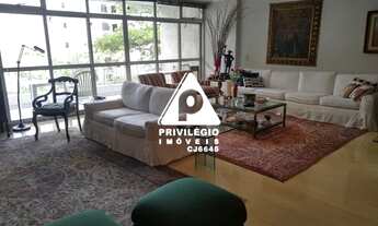 Imagem 4: Na Lagoa, maravilhoso apartamento de 4 quartos (sendo 3 suítes), 2 dependências completas