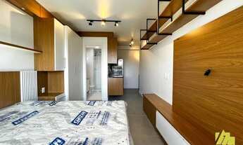 Imagem 4: Studio 1 dorm com varanda - Locação - Brooklin