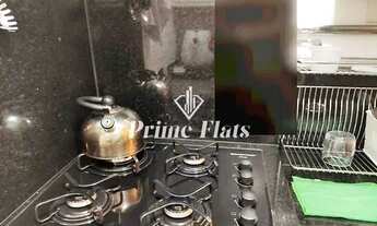 Imagem 6: Flat disponível para locação no Saint Paul Residence Service, com 43m², 1 dormitório e 1 v