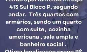 Imagem: Vendo apartamento na 413 sul, segundo andar