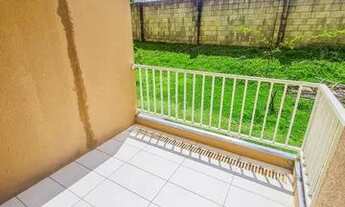 Imagem 5: Apartamento Térreo com área Privativa com móveis na cozinha - Vila Real Mirueira