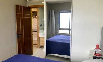 Imagem 4: Apartamento quarto e sala mobiliado e decorado com vista mar em Armação