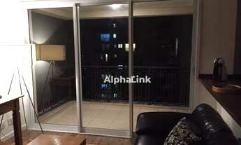 Imagem 4: Apartamento com 1 dormitório para alugar, 50 m² por R$ 3.800,00/mês - Alphaville - Barueri