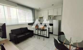 Imagem: Apartamento um quarto semi mobiliado no