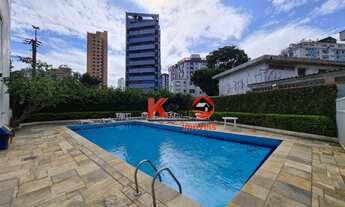 Imagem 1: Apartamento com 2 dormitórios para alugar, 80 m² por R$ 2.500,00/mês - Ponta da Praia - Sa