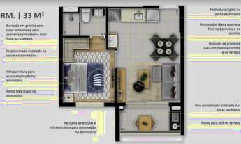 Imagem 2: VISION COLINAS - 1 OU 2 DORMITÓRIOS - MENSAIS A PARTIR DE R$ 627,00! LAZER EXTRAORDINÁRIO