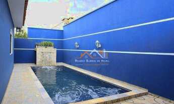 Imagem 2: Casa com 3 dormitórios, escritório e piscina à venda, 158 m² por R$ 549.000 - Parque Resid