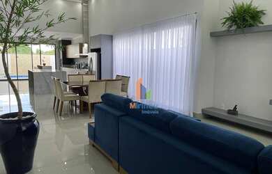 Imagem 2: Casa com 3 suítes à venda, 238 m² por R$ 1.490.000 - Condomínio Villa Bella Siena - Paulín