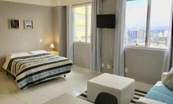 Imagem 3: RRCOD2336 - Lindo Apartamento/ Flat Alphaville 34 mts Equipado/ Mobiliado 34 mts 1 Dorm 1