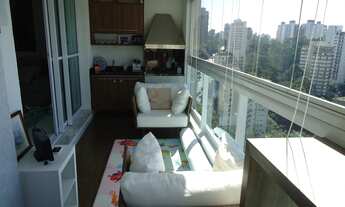 Imagem 3: Andar alto, 3 Stes, 126m² e 3 Vagas + Terraço gourmet, Excel. acabamento e Depósito