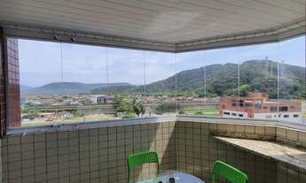 Imagem 2: Lindo apartamento 2 quartos, varanda gourmet, mobiliado e decorado-Mongaguá