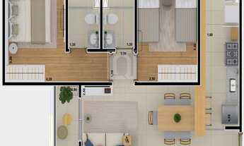 Imagem 5: APARTAMENTO Á VENDA VILA ZAMORA- JARDIM EUROPA