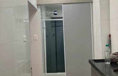 Imagem 6: Apartamento tipo sala living, todo reformado, porcelanato, andar alto, cooktop, pertinho d