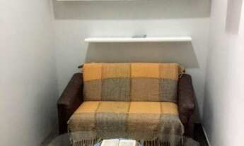 Imagem 5: Apartamento sala living dividido em 1 quarto no Gonzaga - Santos - SP