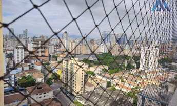 Imagem 2: Apartamento com 2 dormitórios à venda, 92 m² por R$ 740.000,00 - Ponta da Praia - Santos/S