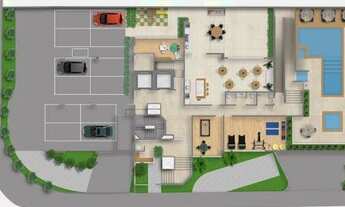 Imagem 3: Apartamento com 02 suítes + Lavabo - Varanda Gourmet com infra para Churrasqueira Carvão