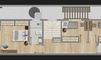 Imagem 6: CONDOMINIO FECHADO - PROJETO COM 143M² 3 DORMITORIOS 1 SUITE 4 VAGAS R$900.000