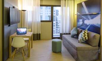 Imagem 3: Apartamento Alphaville para venda possui 42 metros quadrados com 1 quarto