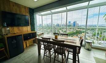 Imagem 5: Cobertura Duplex para venda possui 166 m2 com 3 suítes Vista LIVRE