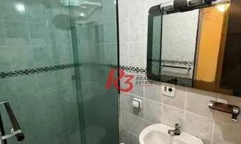 Imagem 2: Kitnet com 1 dormitório para alugar, 30 m² por R$ 2.000,00/mês - Aparecida - Santos/SP
