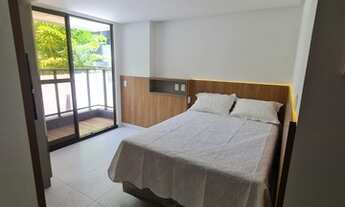 Imagem 5: Apartamento/flat mobiliado para aluguel possui 32 metros quadrados com 1 quarto