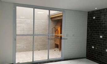 Imagem 5: Sobrado novo com 3 dormitórios sendo 3 suítes e espaço gourmet à venda, 120 m² por R$ 860